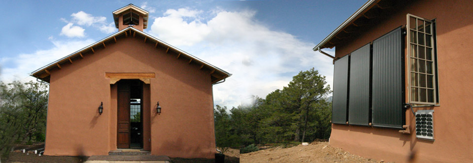 Solar Heat for Taos Adobe Chapel