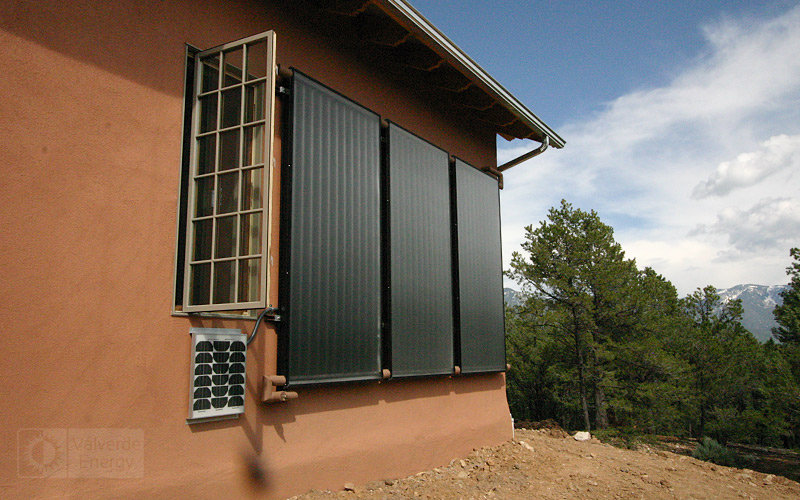 Adobe Church with Solar Panels